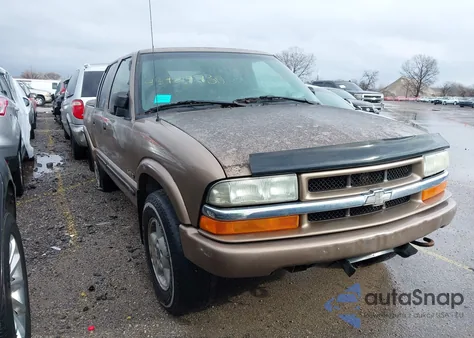 2004 Chevrolet S-10 Ls z USA, uszkodzony, nr VIN 1GCDT13XX4K139750